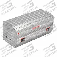 WEATHER GUARD Utility Chest Truck Box: Utility Chest Truck Box, Aluminum, 20 in Overall Dp, Silver (MPN 614-0-04). Key specifications — Brand: WEATHER GUARD; Color: Silver; Latch Type: Push Button.