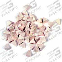 RAYTECH Finishing Media: Plastic, Very Fine Cut Pyramid, Extra Smooth Finish, 5 lb (MPN 41-131). Key specifications — Brand: RAYTECH; Compatible Tumbler: Vibratory Tumbler; Compatible Tumbler Environment: Wet.
