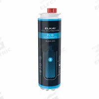 ELKAY Quick-Connect Water Filter: 1.5 gpm, 10,000 gal, 11 1/8 in Overall Ht, 3 1/8 in Overall Dia (MPN FL10). Key specifications — Connection Type: Tube; Reduces: Asbestos; Brand: ELKAY.