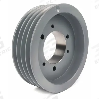 APPROVED VENDOR V-Belt Pulley: 5V850, 4 Groove, 8.5 in OD, Bushed Bore - Bushed-Bore Cast-Iron Wedge V-Belt Pulleys