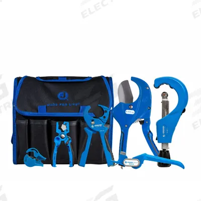 JONARD TOOLS Fiber Duct Kit: Fiber Duct Tool Kit, 7 Pieces, Triangular - Fiber Optic Cable Cutter Kits