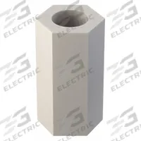 APPROVED VENDOR Spacer: #6 Screw Size, 3/8 in Overall Lg, Hex, Nylon, Plain, Nylon, 6/6 Nylon, 10 PK (MPN 35HSP107). Key specifications — Color: White; Brand: APPROVED VENDOR.