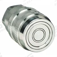 PARKER Hydraulic Quick Connect Hose Coupling: 3/8 in Coupling Size, High Pressure Stainless Steel (MPN SH71-3C6-6FV). Key specifications — Seal Material: Fluorocarbon; Body Material: High Pressure Stainless Steel; Brand: PARKER.