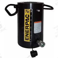 ENERPAC Hydraulic Ram: Single Acting, 100 ton Nominal Capacity, 6 in Nominal Stroke Lg, Aluminum (MPN RAC1006). Key specifications — attr98927: ENERPAC.