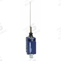 TELEMECANIQUE SENSORS Limit Switch: Cat Whisker, 2 Mounting Holes, Zamak, 5.19 in Actuator Lg (MPN XCKD2106M12). Key specifications — Brand: TELEMECANIQUE SENSORS; Electrical Connection: 5-Pin M12 Connector; Series: XCKD; Body Material Type: Non-Metallic.