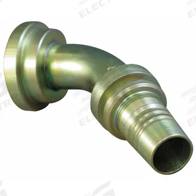 AEROQUIP Hydraulic Flange Fitting: 2 in Hydraulic Hose I.D., 2 in Hydraulic Flange Size - Barbed Hydraulic Flange Fittings