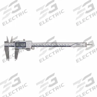 MITUTOYO Calibrated Caliper: 0 in to 8 in /0 mm to 200 mm, IP67, +/- 0.02mm Accuracy - Digital Calipers with SPC Output for Harsh Environments