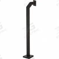 PEDESTAL PRO Gooseneck Pedestal: 88 in Overall Ht, Black, Pedestal, 12 in x 12 in, Black (MPN 84-4-12). Key specifications — attr193630: PEDESTAL PRO; attr982335: Carriage Bolt Hardware; attr982316: Black; attr982338: Biometric Readers; attr982348: Powder Coated; attr982331: Carbon Steel; attr1022512: Pedestal.