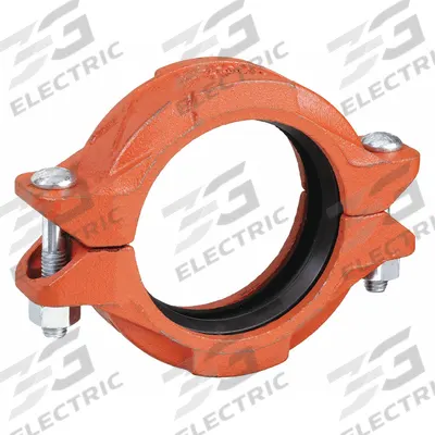 GRUVLOK Metal Pipe Straight: Straight, 2 1/2 in x 2 1/2 in, Ductile Iron, EPDM Seal - Grooved Pipe Couplings