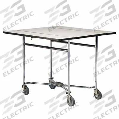 LAKESIDE Room Service Table Cart: 30 in Overall Ht, 36 in Overall Wd, Square, 36 in Overall Lg - Room Service Tables