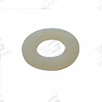 OILITE Thrust Washer: 1 in Bore, PTFE, 2 in OD, 0.125 in Thick, -325°F to 500°F, White (MPN VT-1632-4B). Key specifications — System of Measurement: Inch; Standards: USDA H1 Certified; Color: White; Brand: OILITE.