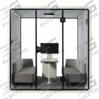 FLEXISPOT Office Pod: WorkCube, 4 Seating Positions, White, Aluminum, 92 3/8 in Ht - Max, 60 1/2 in (MPN P4FW-KIT). Key specifications — attr1198255: FLEXISPOT; attr1206349: Desk; attr1198248: Unassembled; attr1198264: Dual Top Fans; attr1198266: Aluminum; attr1198271: Interior Lighting Included; attr1198273: Ventilation Fan Included; attr1198274: 100-240V.