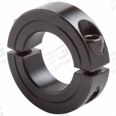 CLIMAX METAL PRODUCTS Shaft Collar: 2-Piece, Inch, Round, Clamp-On, 2 15/16 in Bore Dia - Steel Shaft Collars