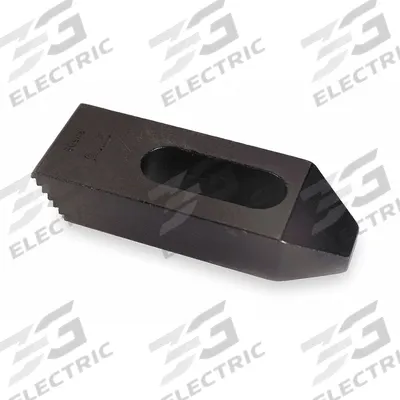 TE-CO Fixture Clamp: For 3/4 in Stud Dia, 6 in L x 1 1/2 in W x 1 in H - Step Clamps