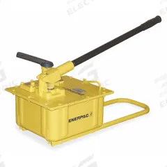 ENERPAC Hydraulic Hand Pump: 2 Stages, Single Acting, 200 psi Max. Pressure 1st Stage, Steel (MPN P462). Key specifications — Brand: ENERPAC; Cylinder Compatibility: Single Acting.