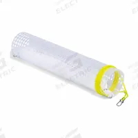 PIG Fuel Tank Filter Sock: 11 in Lg, 2 1/2 in Dia, 13.6 oz Water Capacity, Sodium Acrylate Copolymer (MPN WTR202). Key specifications — Brand: PIG; Color: White; Connector: Rope; Clip; Filler Material: Sodium Acrylate Copolymer; Display Sell UOM: EA.