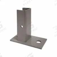 LYON LLC Footplate: 3 1/2 in x 2 in x 3 3/8 in, Bulk Storage Rack, Steel, Powder Coated, Gray (MPN DD65130). Key specifications — Manufacturer Part Number: DD65130; Material: Steel; Compatible Product Type: Bulk Storage Rack; Finish: Powder Coated; Includes: Hardware; Brand: LYON LLC; Color: Gray.