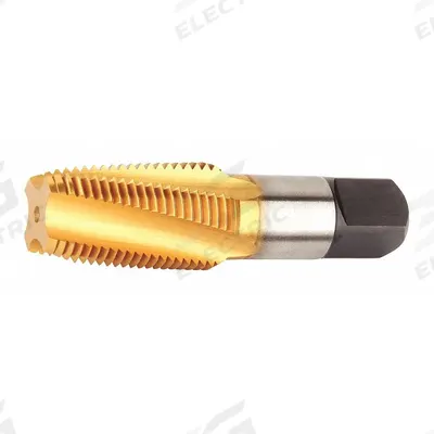 WIDIA GTD Spiral Flute Tap: 1/8"-27 NPT, 4 Flute, Taper Chamfer, Black Oxide Cobalt (MPN VTSFT8003) - Spiral-Flute Pipe Taps