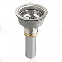 ZURN Strainer: Stainless Steel, Chrome, 4 1/8 in Overall Ht, 4 3/8 in Overall Dia, Drop-In (MPN ZSS3000W-SS). Key specifications — Product Type: Strainer; Brand: ZURN; Finish: Chrome; Material: Stainless Steel; Includes: Zinc Locknut.