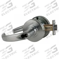SCHLAGE Door Lockset: Classroom Lever Locksets, Chrome, ADA Compliant, SFIC (MPN ND95BD SPA 626). Key specifications — Ligature Resistance: Not Ligature-Resistant; Brand: SCHLAGE; Visual Indicator Message: No Message; Lockset Style: ND Sparta; ADA Compliant: Yes; Finish: Satin Chromium-Plated : Cast Zinc.