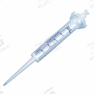GLOBE SCIENTIFIC Dispenser Syringe Tip: Non-Sterile, 500 ul Capacity, Bulk Bag, No Filter - Non-Strerile Pipette Tips
