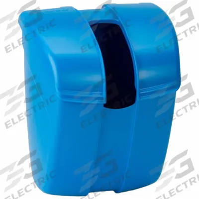 SAN JAMAR Ice Scoop Caddy: Blue, Plastic, 9 1/8 in Wd, NSF - Ice Scoop Holders