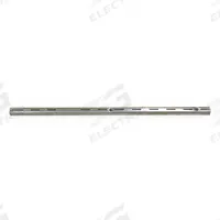 APPROVED VENDOR Single Slotted Standard: Single, 7/8 in x 1/2 in x 96 in, Zinc-Plated, 12 ga Gauge (MPN 1WDP5). Key specifications — Color: Silver; For Display Type: Surface Mount Slotted Standards; Material: Steel; Brand: APPROVED VENDOR; Finish: Zinc-Plated.