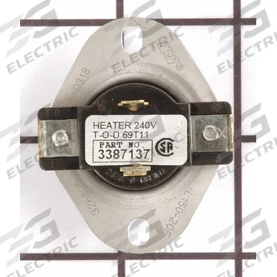 WHIRLPOOL Regulating Thermostat: 3387137 - Whirlpool Washing Machine & Dryer Parts