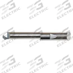 MICRO 100 Boring Bar: Top Rake Chipbreaker, 1/2 in Shank Dia., Bright (Uncoated), Right Hand (MPN QBT-4902100)