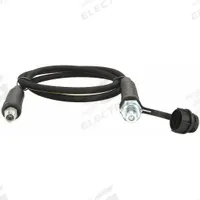 Hydraulic Hose Assembly: 1/4 in ID, CH604 x NPTF, 3 ft Lg, Black, 3/8 in x 3/8 in Fitting Size (MPN HC9203). Key specifications — Hose Color: Black; Hose Tube Material: Rubber; Fitting Type: CH604 x NPTF; Manufacturer Part Number: HC9203; Brand: ENERPAC.
