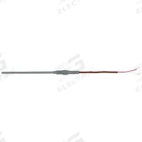 TEMPCO Thermocouple Probe: 32°F to 1,400°F /0°C to 760°C, Type J, 6 in Probe Lg, Rounded Tip (MPN MTA01334). Key specifications — Accuracy: ±2.2 °C or ±0.75 %, Whichever is Greater; Brand: TEMPCO.