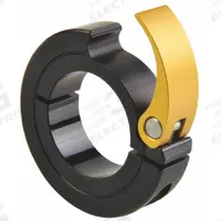 RULAND MANUFACTURING Quick Clamp Collar: 1-Piece, Inch, Round, Clamp On, 7/8 in Bore Dia, Aluminum (MPN QCL-14-A). Key specifications — Brand: RULAND MANUFACTURING.