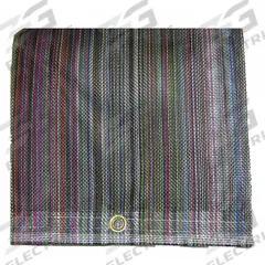 MAURITZON Tarp: 11.42 ft Lg, 9.42 ft Wd, Std Duty, 5 mil, Vinyl, Multi-Color, 10 oz/sq yd (MPN MBT-12-99-1012). Key specifications — Color: Multi-Color; Brand: MAURITZON; Fabric Coating: PVC Coated.
