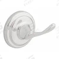FRANKLIN BRASS Bathroom Hook: 2 7/8 in x 2 7/8 in x 2 7/8 in, Zinc, Polished, (2) Screws (MPN 9002PC). Key specifications — Brand: FRANKLIN BRASS; Material: Zinc.