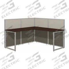 BUSH BUSINESS FURNITURE Modular Cubicle Workstation: 45 in Overall Ht, 60 in Overall Wd, Cherry (MPN EOD360MR-03K). Key specifications — Brand: BUSH BUSINESS FURNITURE; Office Cubicle Color: Cherry.