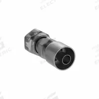 PARKER Hydraulic Crimp Fitting: Steel x Steel, Straight, -12 For Hose Dash Size, Female x Genderless (MPN 1JS43-16-12). Key specifications — Fitting Gender: Female x Genderless; Fitting Connection Type: ORS x Crimp; For Hose Dash Size: -12; Thread Size: 0.511"-27; Brand: PARKER.