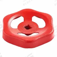 JW WINCO Valve Handwheel: 6 Point, 100 mm Handle Dia, 9 mm Square Spindle, Red, Steel (MPN 227.6-ST-100-V9-RT). Key specifications — attr984147: JW WINCO; attr1137075: 9 mm; attr984148: Through Hole; attr984152: Steel; attr984154: 6 Point.