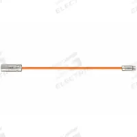 READYCABLE Servo Cable: Extension, 80 ft Lg, For Allen-Bradley, Similar To 2090-CSBM1E1-14AF, PVC (MPN MAT9751715-80). Key specifications — Cable Jacket Color: Orange; Conductor Configuration: (4xAWG16 (1.5))+(2xAWG18 (0.75))+(1PRxAWG22 (0.34)); Brand: READYCABLE; Cable Jacket Material: PVC.