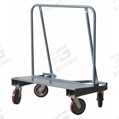 APPROVED VENDOR Panel Truck: 2,000 lb, Gray, 44 in L x 24 in W x 51 in H Deck - Sloped-Frame Panel Trucks