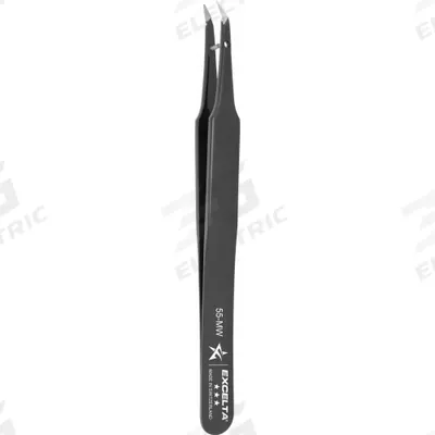 EXCELTA Tweezers: Carbon Steel, Point - Cutting Tweezers