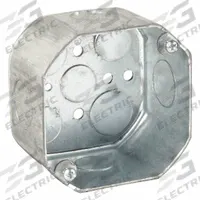 RACO Electrical Box: Steel, Steel Material & Nominal Size, Octagon, 2 Gangs, 2 1/8 in Box Dp (MPN 167). Key specifications — Brand: RACO; Bracket Style: Without Bracket; Clamp Style: Without Clamps.