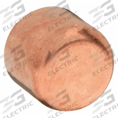 NIBCO Cap: 1/2 in CTS, Cup, Wrot Copper (MPN U617-1/2) - Wrot Copper Tube Fittings
