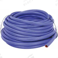 FLEXTECH Heater Hose: 3/4 in Hose Inside Dia., 100 ft Hose Lg, Blue, Silicone, Silicone (MPN HH-075 X 100-). Key specifications — Hose Cover Material: Silicone; Hose Color: Blue; Temp. Range: -65° to 350°F; Hose Tube Material: Silicone; Brand: FLEXTECH.