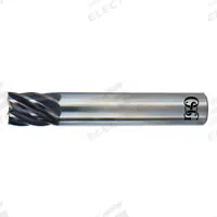 OSG Square End Mill: Carbide, EXO Coated, 7 Flute, 3/8" Mill Dia, 1-1/8" LOC, 3" OAL (MPN VGM7-0049)