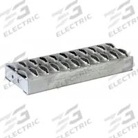 BUYERS PRODUCTS Diamond Deck-Span Tread: 12 in Step Wd, 4 3/4 in Step Dp, Steel, Silver (MPN 3013531). Key specifications — Material: Steel; Color: Silver; Step Tread: Diamond.