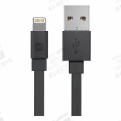 MONOPRICE USB Cable: Lightning End 1, Type A End 2, Black, 4 ft Lg, USB Cable (MPN 12859). Key specifications — End 1 Connection Type: Lightning; Color: Black; Brand: MONOPRICE; Product Type: USB Cable; End 2 Connection Type: Type A.