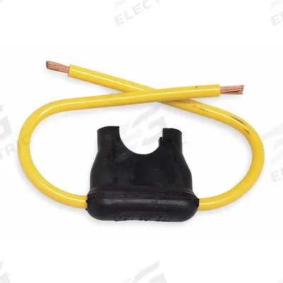 BUSSMANN In-Line Fuse Holder: Non-Rejection Block Style, 1 Pole, 32 V DC Rating - Fuse Holders for Automotive Fuses