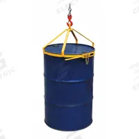 DAYTON Drum Lifter: For 55 gal Drum Capacity, Metal, 700 lb Wt Capacity, Rim, Vertical, Yellow (MPN 12R542). Key specifications — Color: Yellow; For Drum Material: Metal; Grip Location: Rim; Material: Steel; Brand: DAYTON.