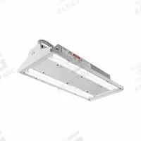 ALBEO Linear High Bay: 27 5/16 in Lg, 24,000 lm, 5000K, 15 ft – 40 ft Mounting Ht, Wide Distribution (MPN ABC1024571DQVSTKQW1PK). Key specifications — attr1260469: 120 to 277V AC; attr1260477: 175 to 450W HID; attr1260467: ALBEO; attr1260503: 5000K.