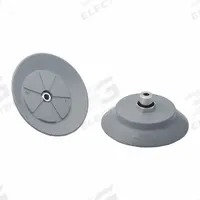 SCHMALZ Vacuum Pad Assembly: G1/4 in, 98.1 mm Pad Dia, NBR, 55 A, Gray, 23.2 mm Pad Ht (MPN 10.01.01.14060). Key specifications — attr1019168: 55 A; attr1019165: 10.01.01.14060; attr1019167: SCHMALZ; attr1019180: Gray.